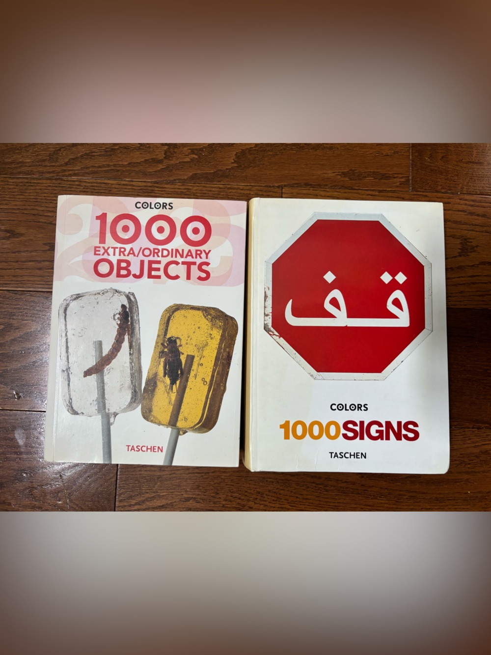 TASCHEN Colors Magazine Book Bundle: 1000 Signs & 1000 Extra/Ordinary Objects